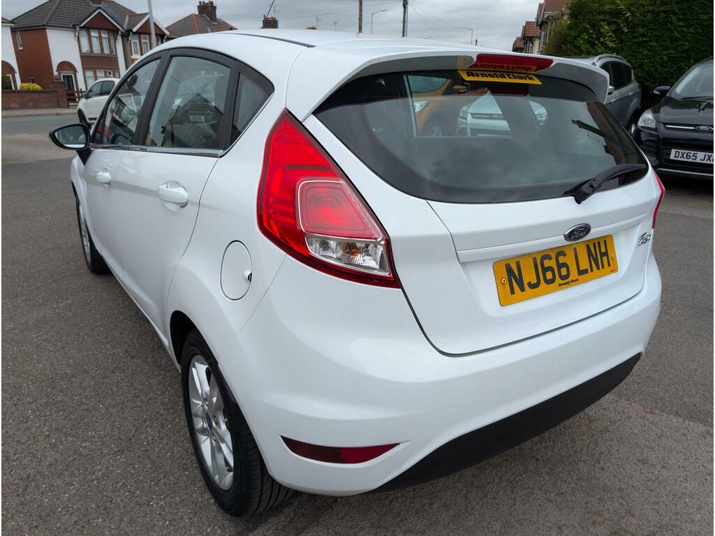 Ford Fiesta 1.25 Zetec Euro 6 NJ66LNH White #4