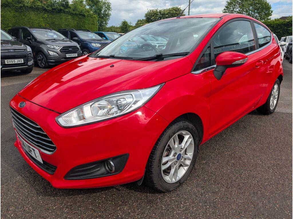 Ford Fiesta 1.5 Tdci Zetec Euro 5 Red
