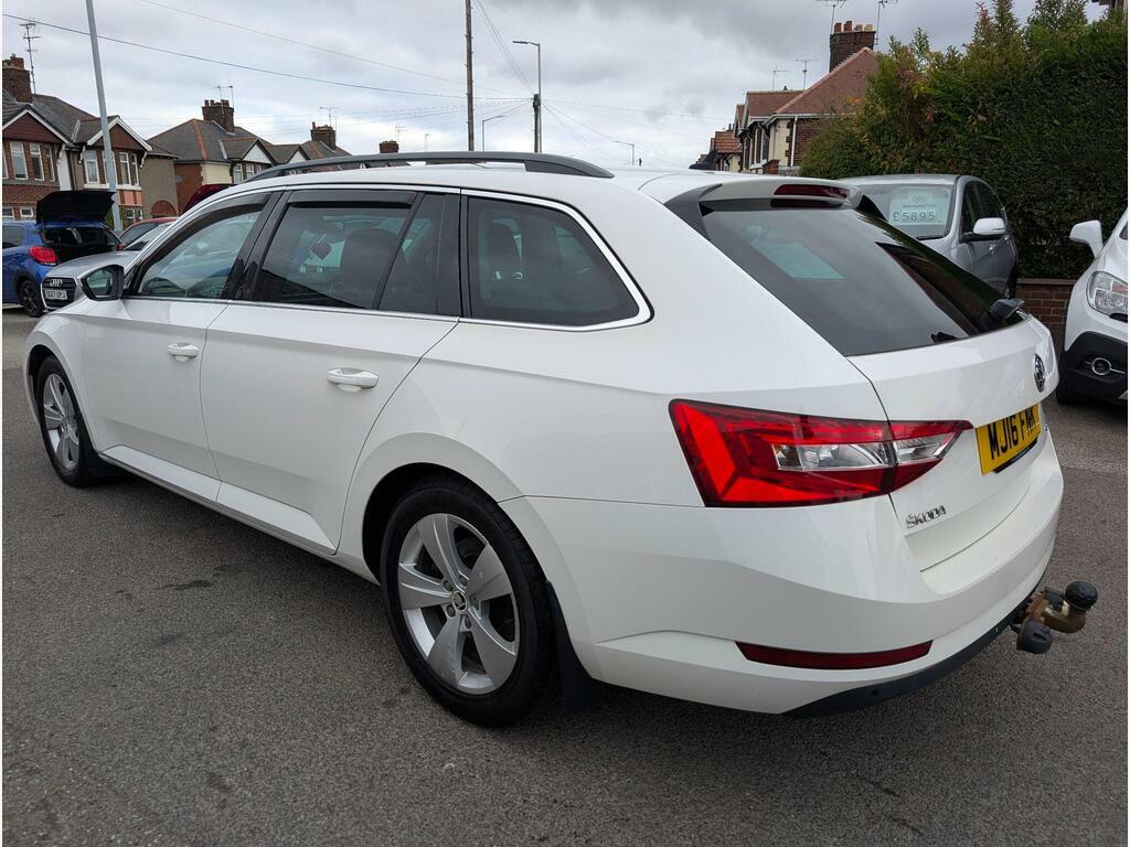 Skoda Superb 2.0 Tdi Se Business Euro 6 S S White #5