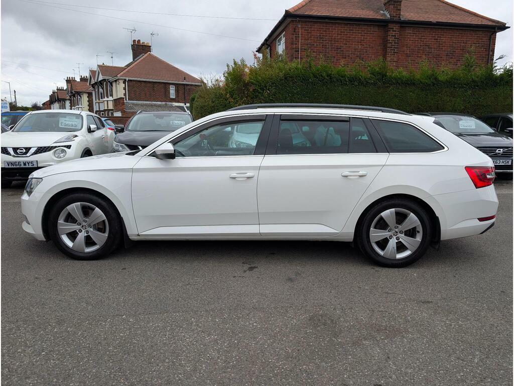 Skoda Superb 2.0 Tdi Se Business Euro 6 S S White #3
