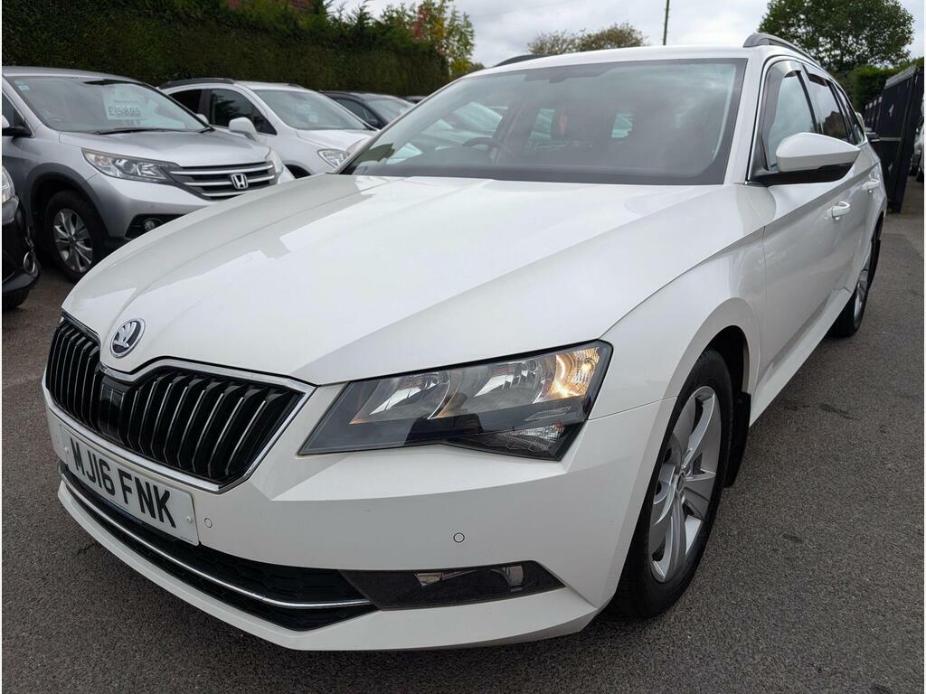 Skoda Superb 2.0 Tdi Se Business Euro 6 S S White
