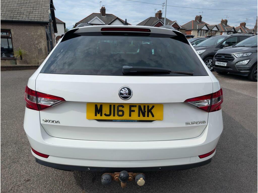 Skoda Superb 2.0 Tdi Se Business Euro 6 S S White #5