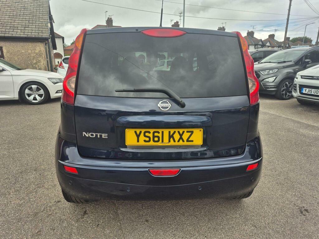 Nissan Note 1.6 16V N-tec Euro 5 Blue #4