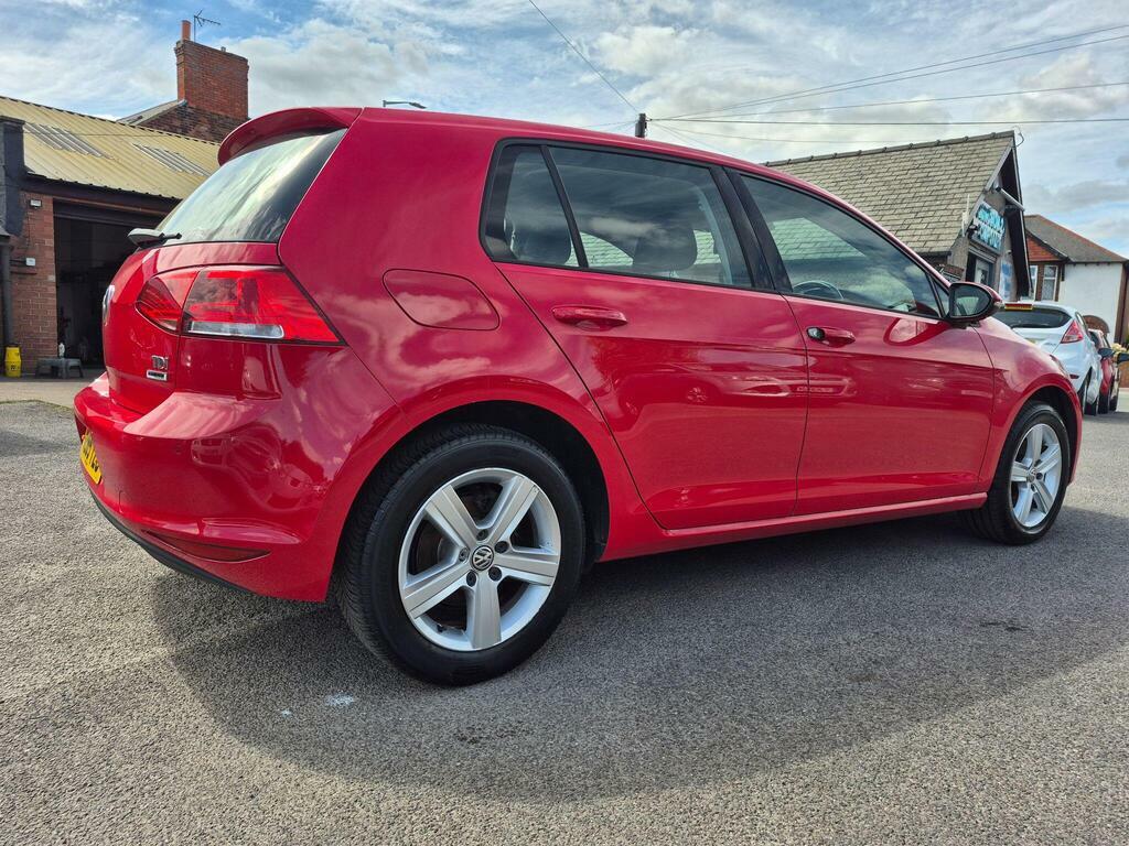 Volkswagen Golf 1.6 Tdi Bluemotion Tech Match Euro 6 S S Red #5