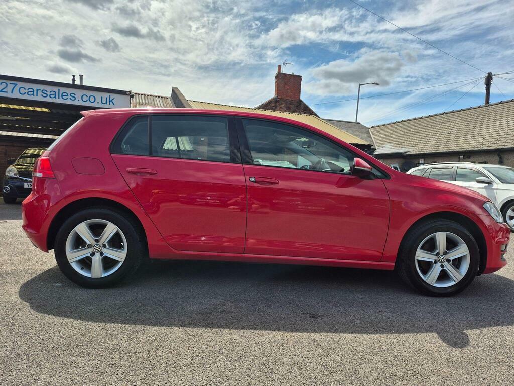 Volkswagen Golf 1.6 Tdi Bluemotion Tech Match Euro 6 S S Red #6