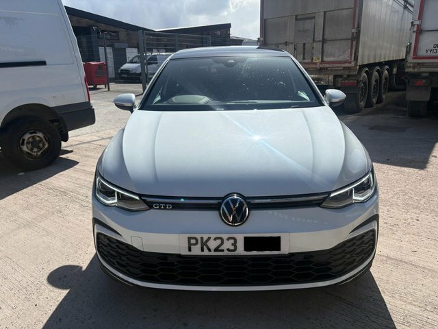 Volkswagen Golf 2.0 Tdi Gtd Hatchback Dsg Euro 6 S S PK23UBM White #2