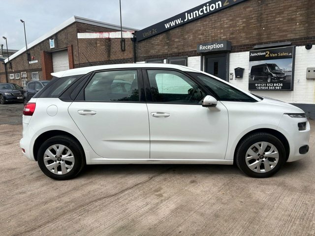 Citroen C4 Picasso 1.6 Bluehdi Vtr Mpv Eat6 Euro 6 S S White #4