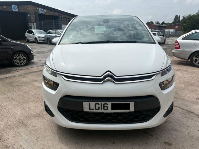 Citroen C4 Picasso 1.6 Bluehdi Vtr Mpv Eat6 Euro 6 S S White #2