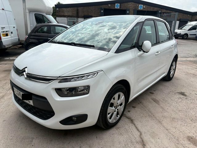 Citroen C4 Picasso 1.6 Bluehdi Vtr Mpv Eat6 Euro 6 S S White #3