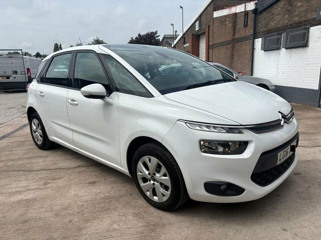 Citroen C4 Picasso 1.6 Bluehdi Vtr Mpv Eat6 Euro 6 S S White