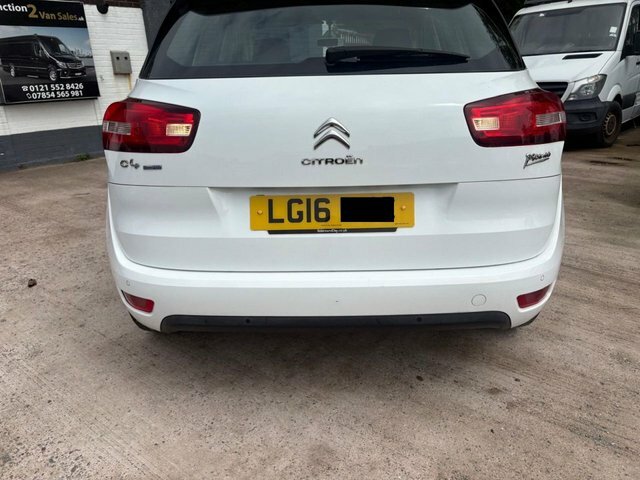 Citroen C4 Picasso 1.6 Bluehdi Vtr Mpv Eat6 Euro 6 S S White #6