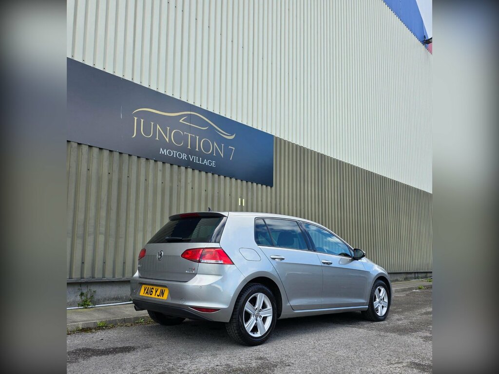Volkswagen Golf 1.6 Tdi Bluemotion Tech Match Edition Euro 6 Ss YA16YJN Silver #2