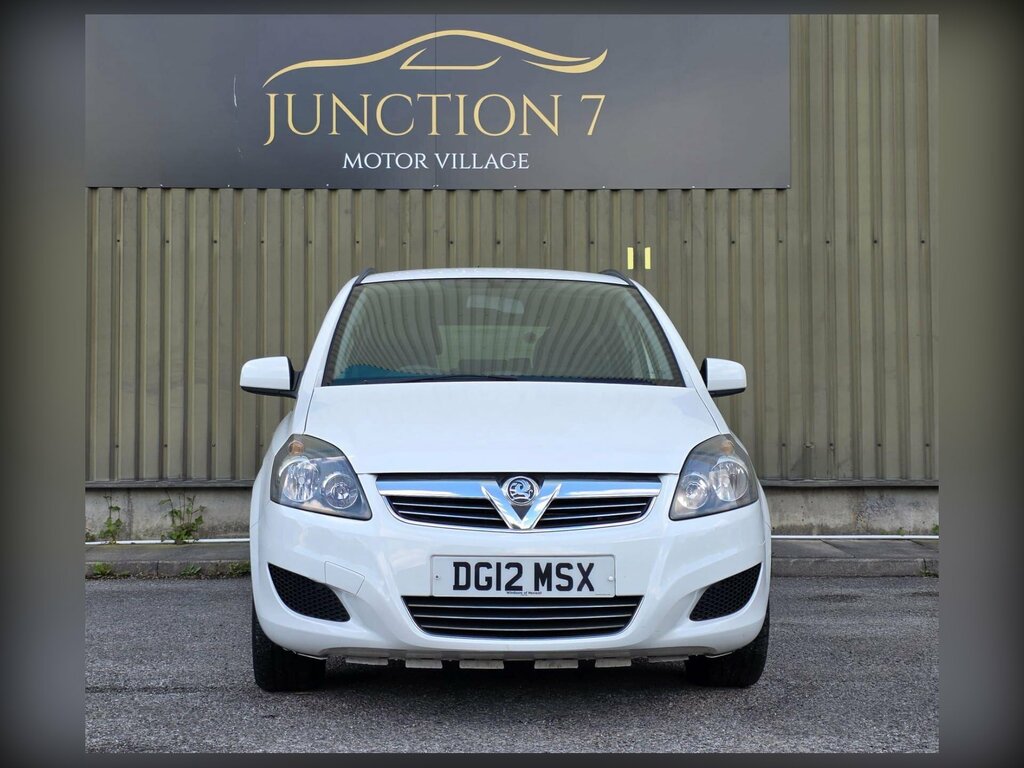 Vauxhall Zafira 1.6 16V Exclusiv Euro 5 White