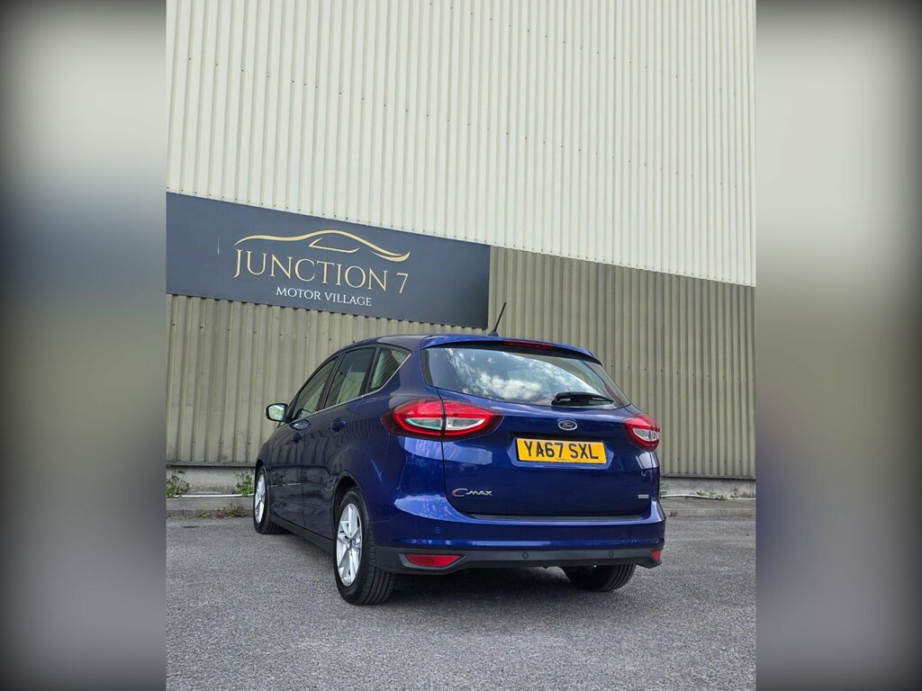 Ford C-Max 1.0T Ecoboost Titanium X Mpv Eur Blue #10