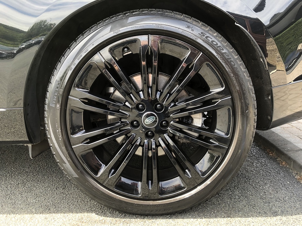 Land Rover Range Rover Hse Black #14