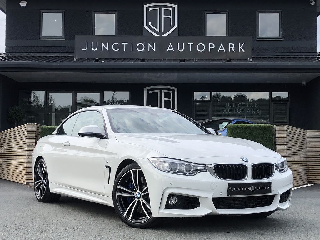 BMW 4 Series 435I M Sport White #3