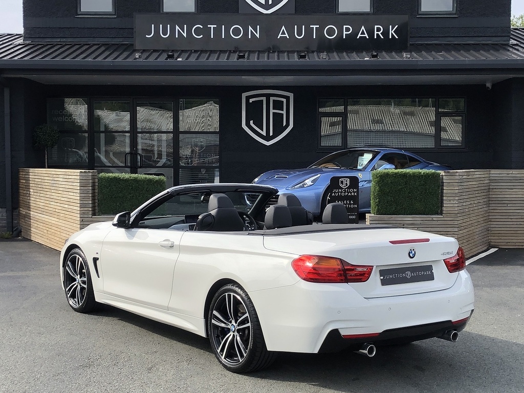 BMW 4 Series 435I M Sport White #6