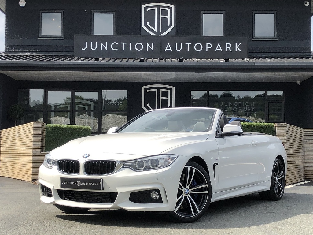 BMW 4 Series 435I M Sport White #2