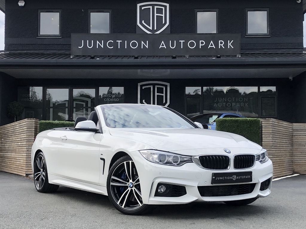 BMW 4 Series 435I M Sport White