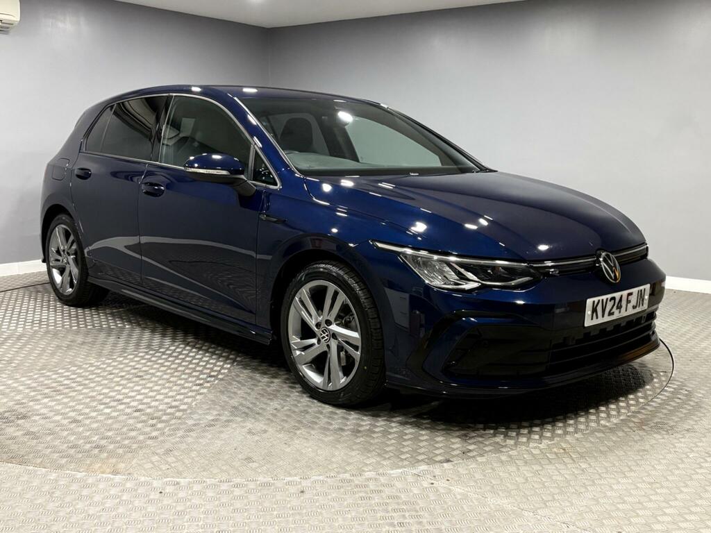 Volkswagen Golf 2.0 Tdi R-line Dsg Euro 6 Ss Blue