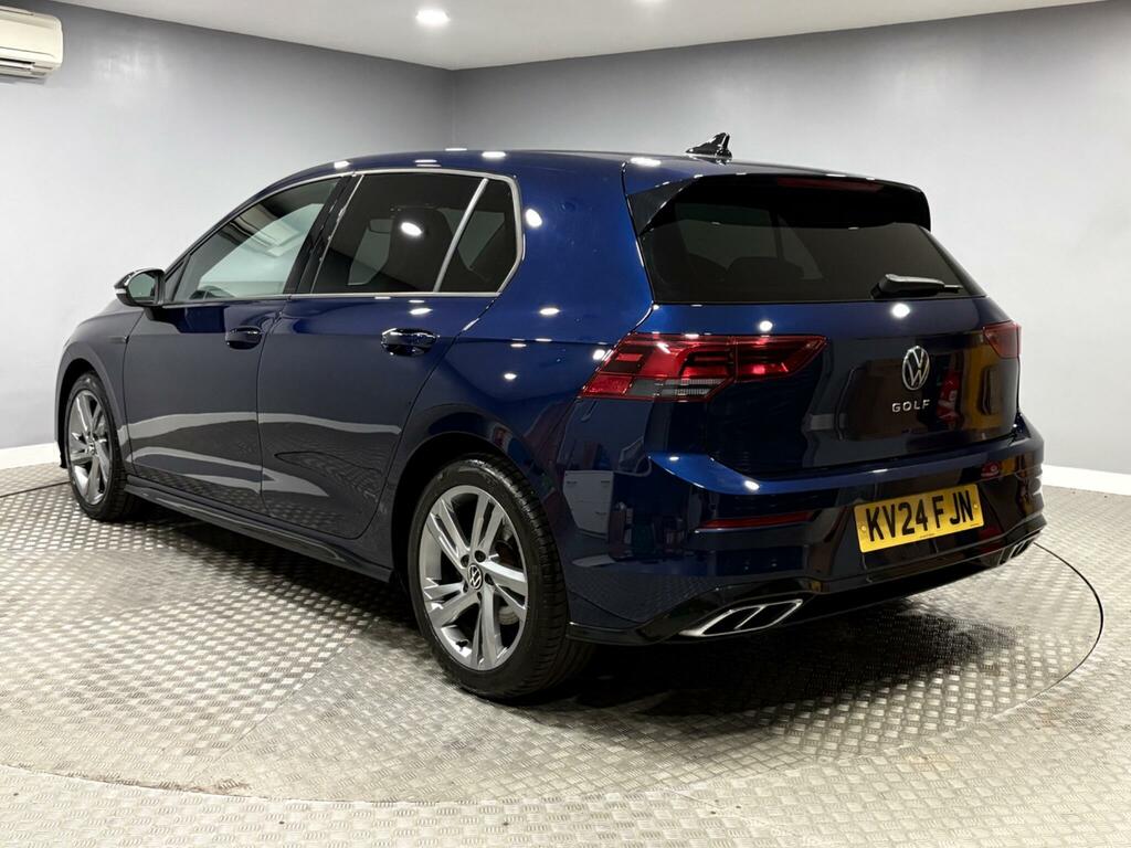 Volkswagen Golf 2.0 Tdi R-line Dsg Euro 6 Ss KV24FJN Blue #5