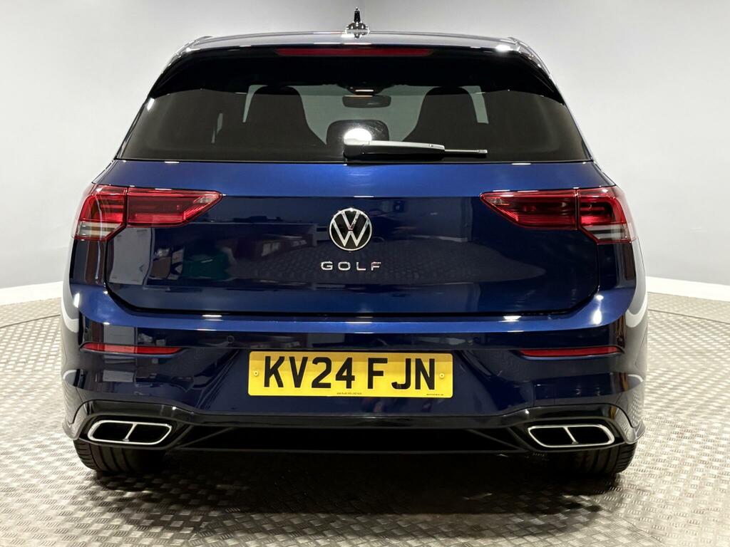 Volkswagen Golf 2.0 Tdi R-line Dsg Euro 6 Ss KV24FJN Blue #4