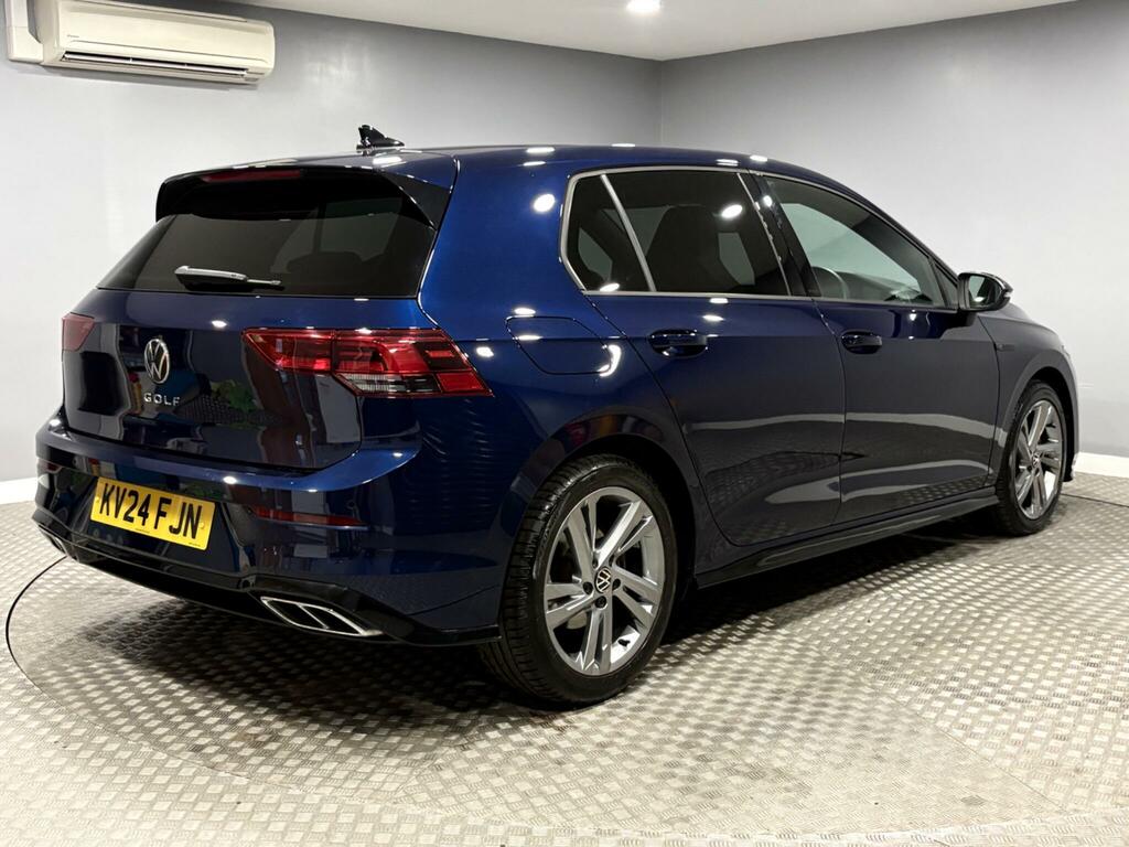Volkswagen Golf 2.0 Tdi R-line Dsg Euro 6 Ss KV24FJN Blue #3