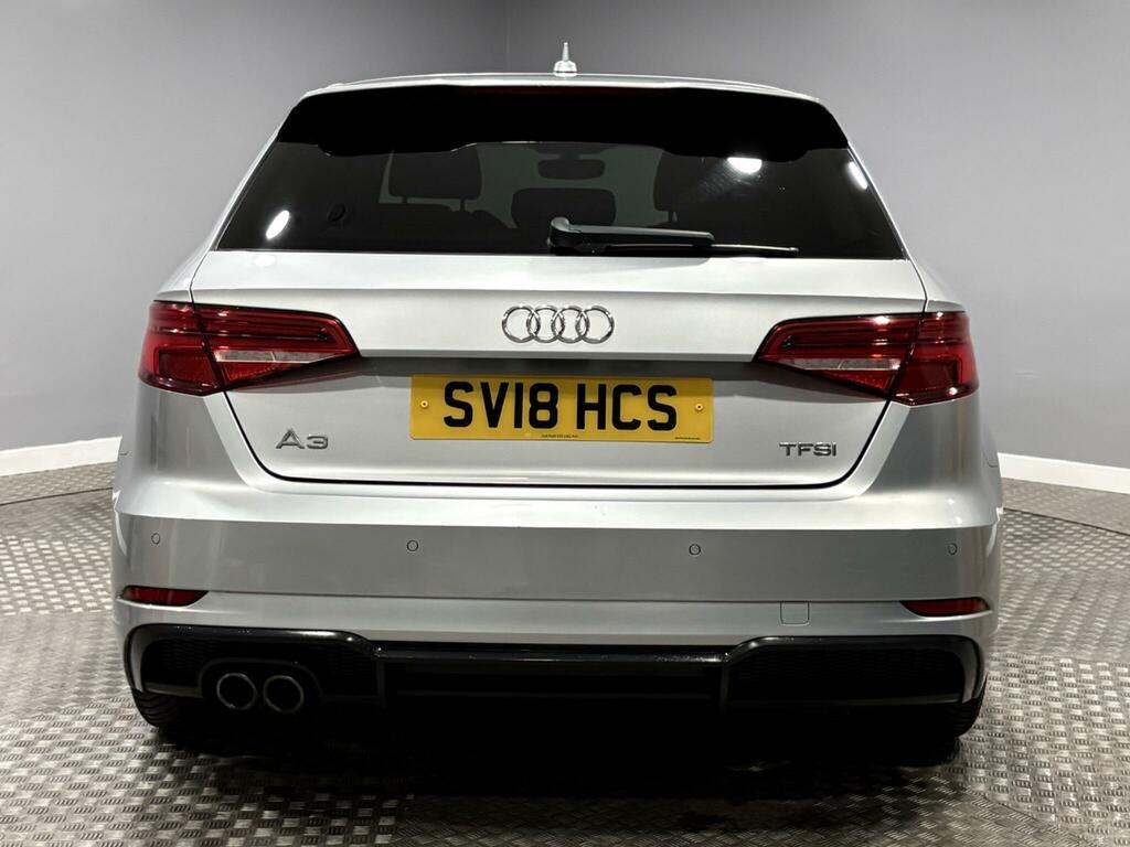 Audi A3 1.5 Tfsi Cod Black Edition Sportback Euro 6 Ss SV18HCS Silver #4