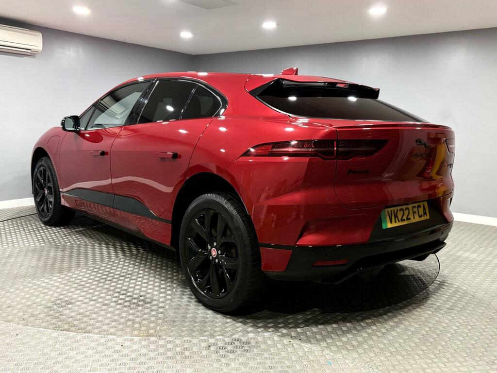 Jaguar I-Pace 400 90Kwh Black Suv 4Wd 400 Ps VK22FCA Red #5