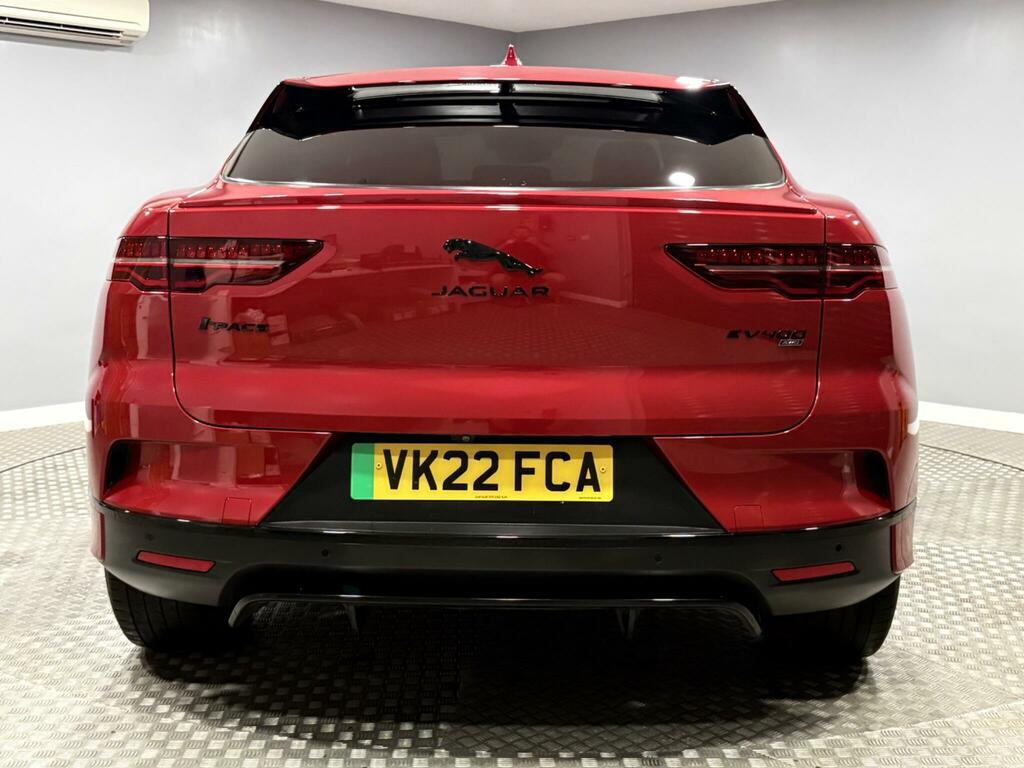 Jaguar I-Pace 400 90Kwh Black Suv 4Wd 400 Ps VK22FCA Red #4