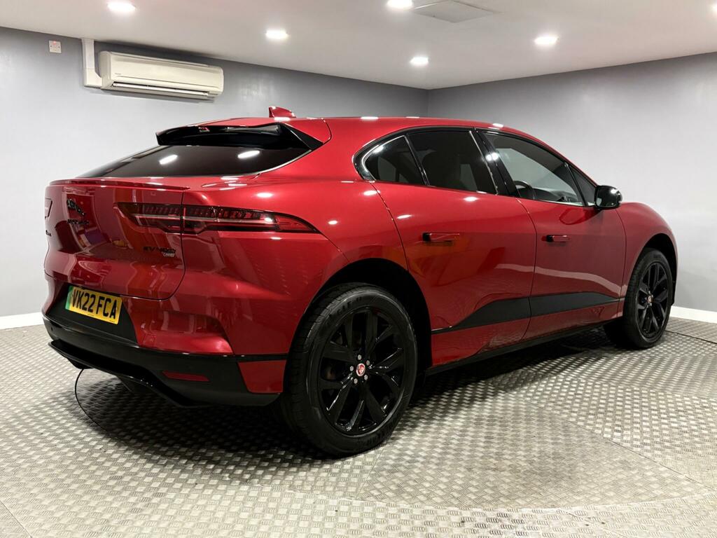 Jaguar I-Pace 400 90Kwh Black Suv 4Wd 400 Ps VK22FCA Red #3