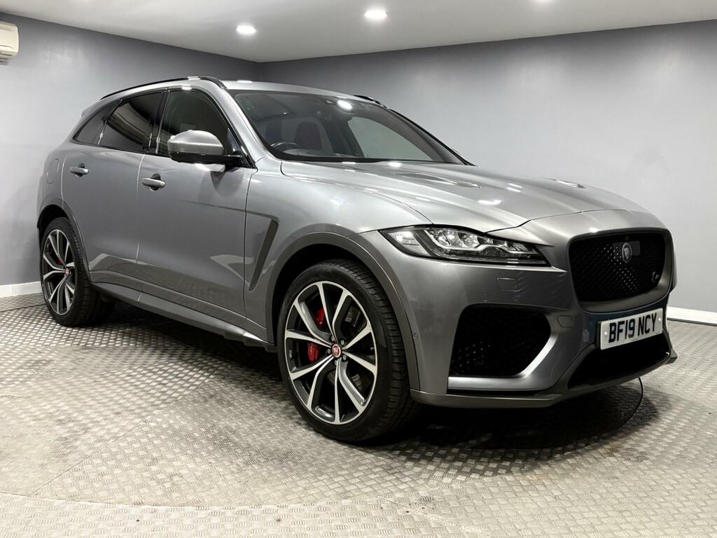 Jaguar F-Pace 5.0 V8 Svr Suv Quickshift Awd Euro 6 S Grey