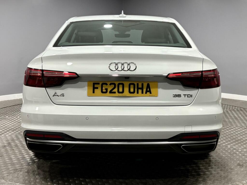 Audi A4 2.0 Tdi 35 Sport S Tronic Euro 6 Ss FG20OHA White #4