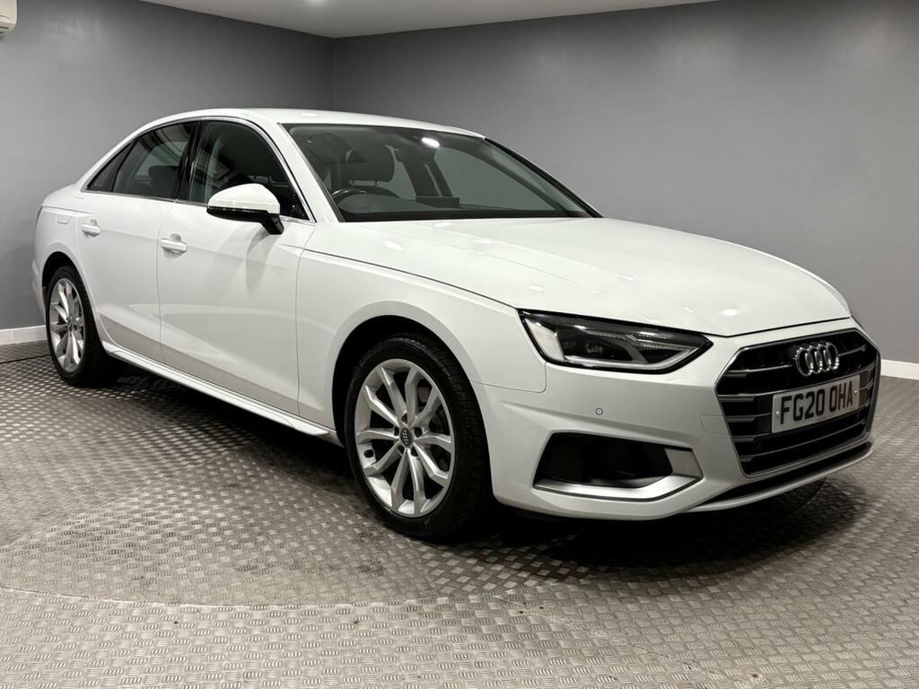 Audi A4 2.0 Tdi 35 Sport S Tronic Euro 6 Ss FG20OHA White