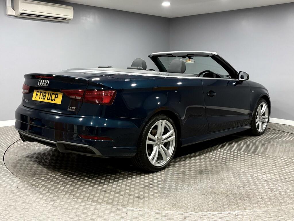 Audi A3 Cabriolet 2.0 Tfsi 40 S Line S Tronic Quattro Euro 6 Ss 2 Blue #3