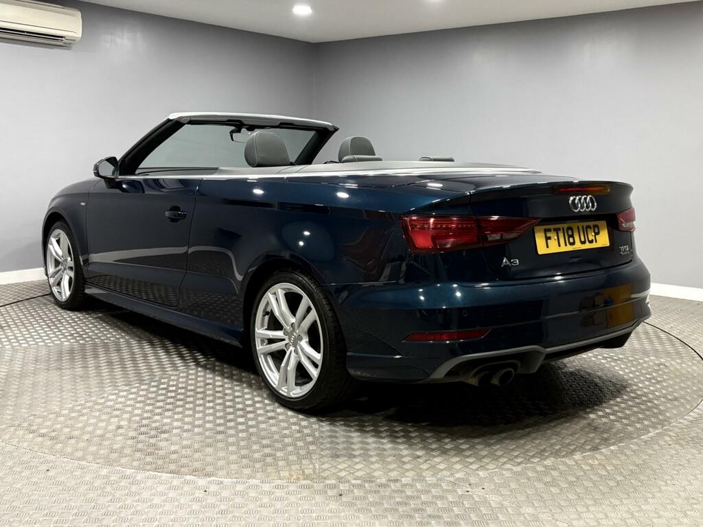 Audi A3 Cabriolet 2.0 Tfsi 40 S Line S Tronic Quattro Euro 6 Ss 2 Blue #5