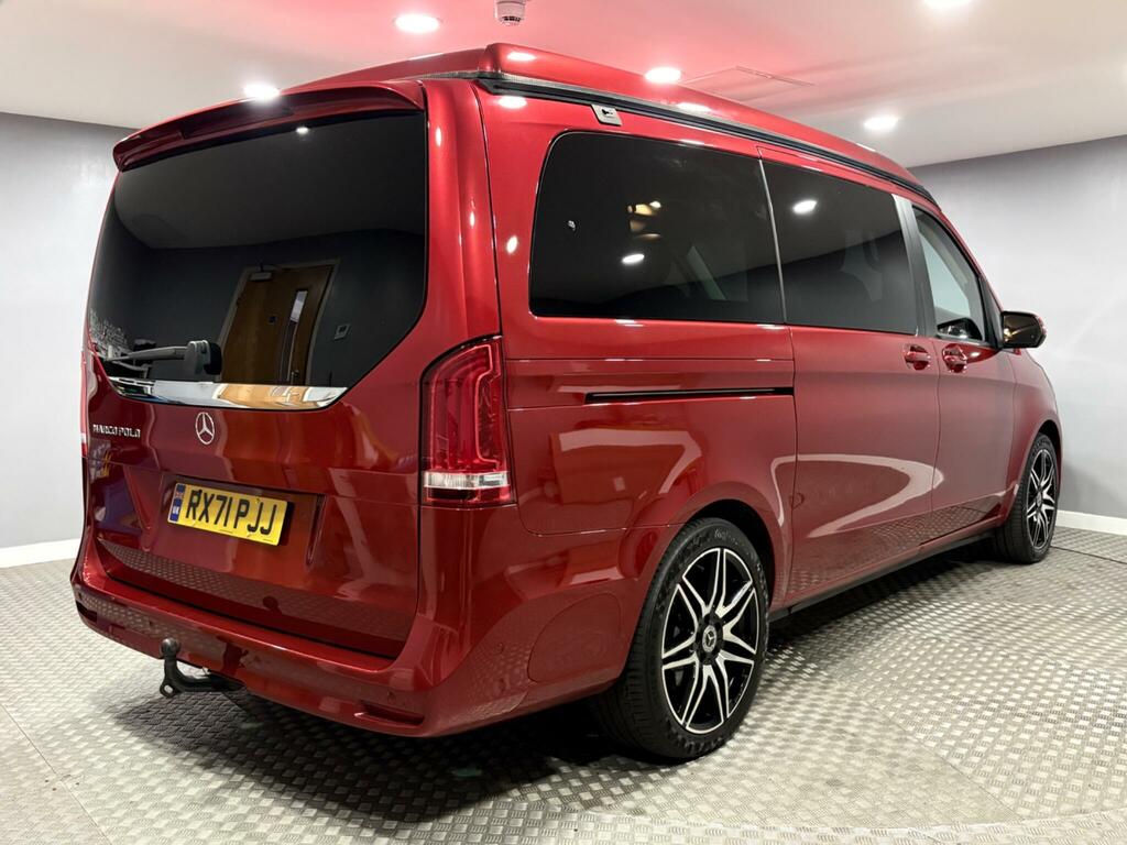 Mercedes-Benz V Class 2.0 V300d Amg Line Marco Polo G-tronic Euro 6 S Red #4