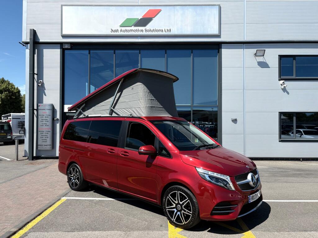 Mercedes-Benz V Class 2.0 V300d Amg Line Marco Polo G-tronic Euro 6 S Red