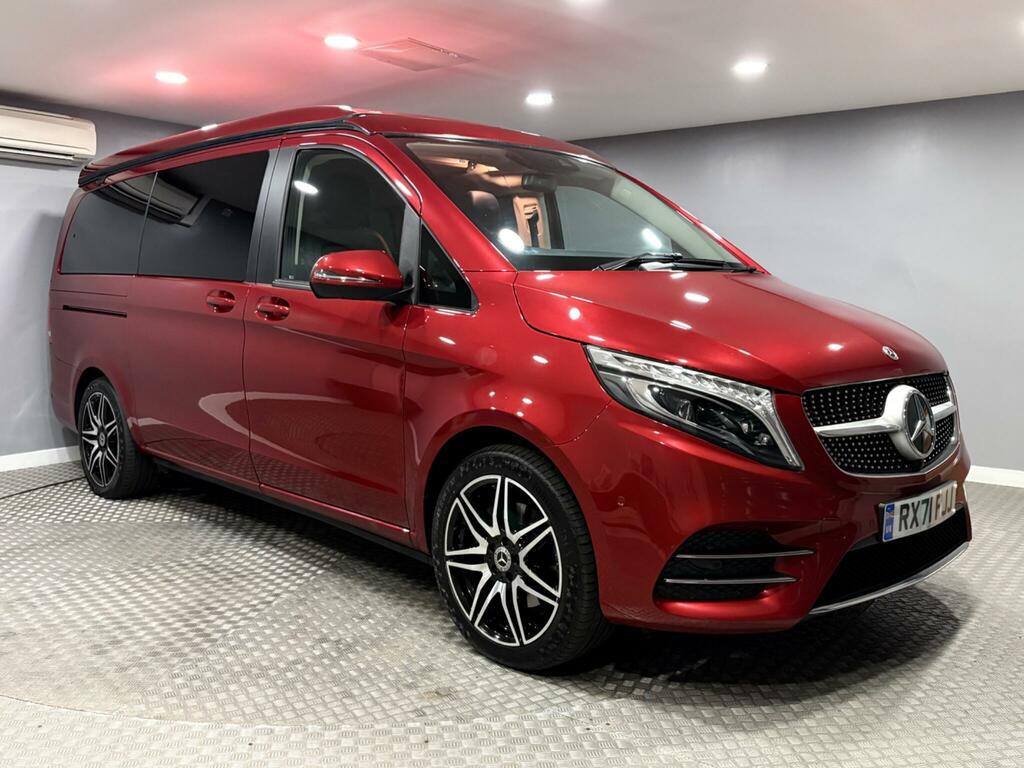 Mercedes-Benz V Class 2.0 V300d Amg Line Marco Polo G-tronic Euro 6 S Red #2
