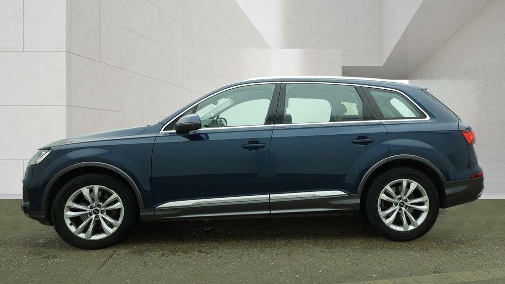 Audi Q7 3.0 Tdi V6 45 Sport Suv Tiptronic Quatt Blue #3