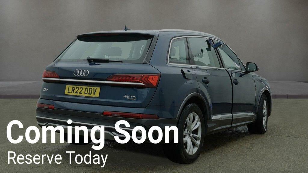 Audi Q7 3.0 Tdi V6 45 Sport Suv Tiptronic Quatt Blue #4