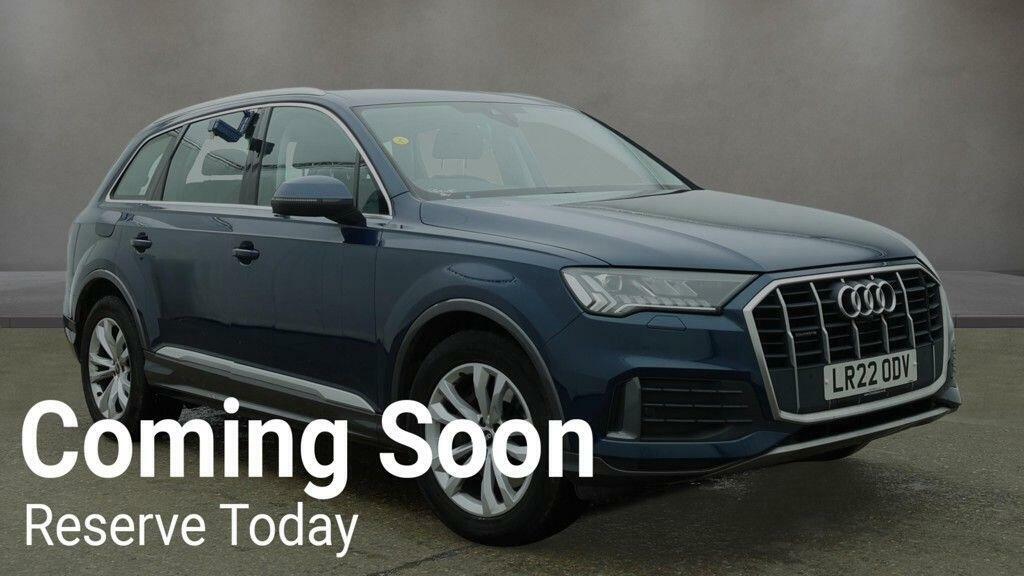Audi Q7 3.0 Tdi V6 45 Sport Suv Tiptronic Quatt Blue
