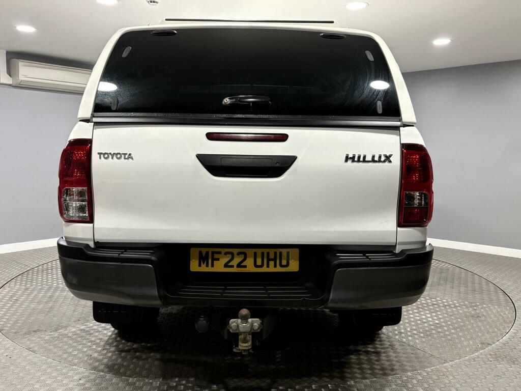 Toyota HILUX 2.4 D-4d Active Extra Cab Pickup 4Wd Euro 6 Ss MF22UHU White #4