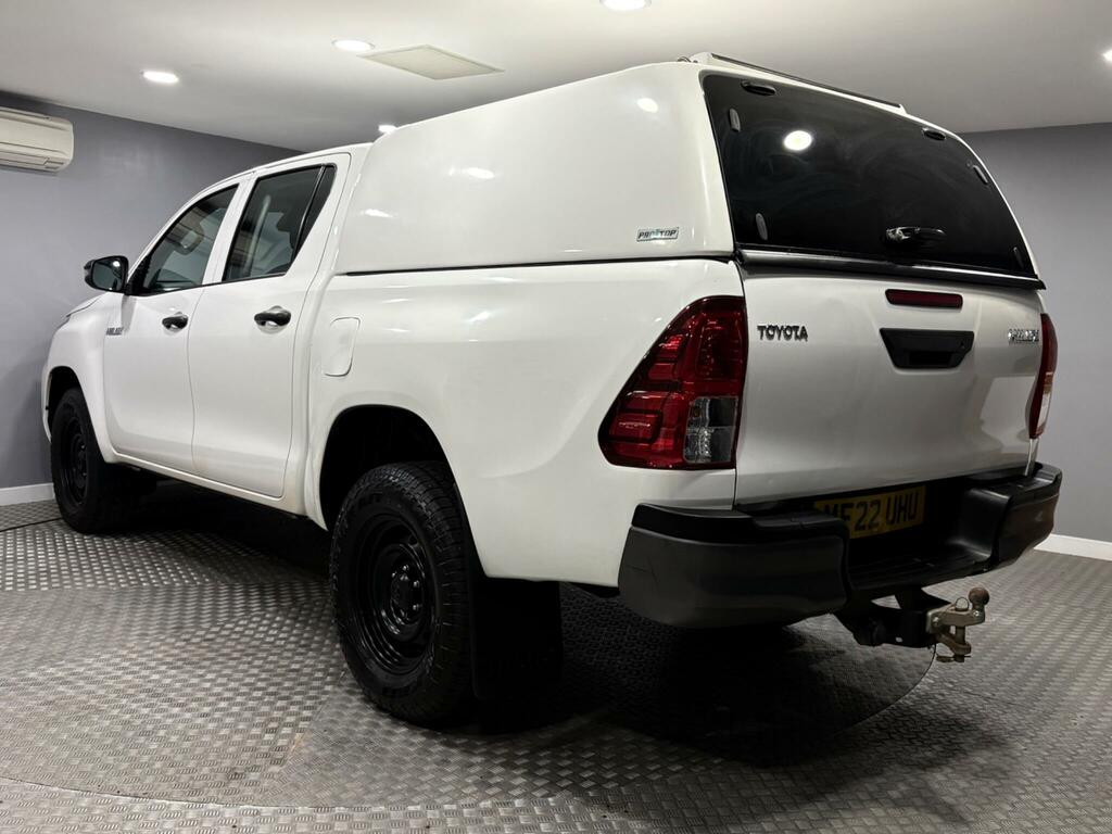 Toyota HILUX 2.4 D-4d Active Extra Cab Pickup 4Wd Euro 6 Ss MF22UHU White #5