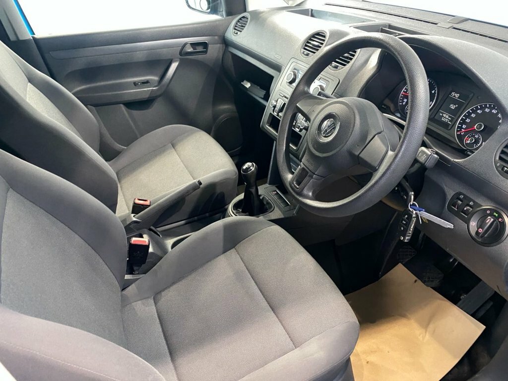 Volkswagen Caddy 1.6 Tdi C20 Startline Panel Van White #10