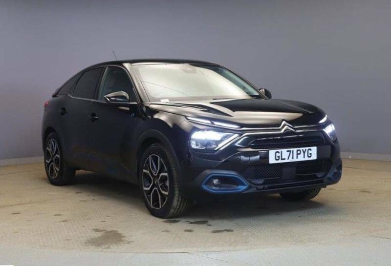 Citroen e-C4 50Kwh Shine Plus 7.4Kw Charger - 2021 GL71PYG Black