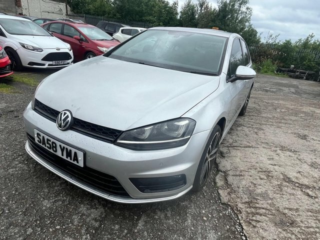 Volkswagen Golf 1.6 Tdi Bluemotion Tech Match Dsg Euro 5 S S SA58YMA Silver #3