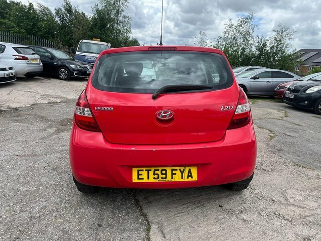 Hyundai I20 1.4 Comfort Euro 4 Red #5