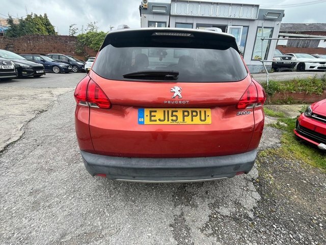 Peugeot 2008 1.2 Puretech Allure Euro 6 Red #5