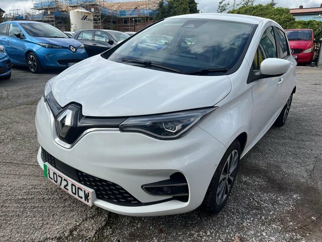 Renault Zoe R135 Ev50 52Kwh Gt Line Rapid Charge White #3